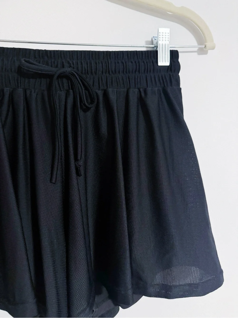 Halara - Black Mesh Shorts